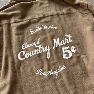 Elwood Country Mart Button Up in Khaki